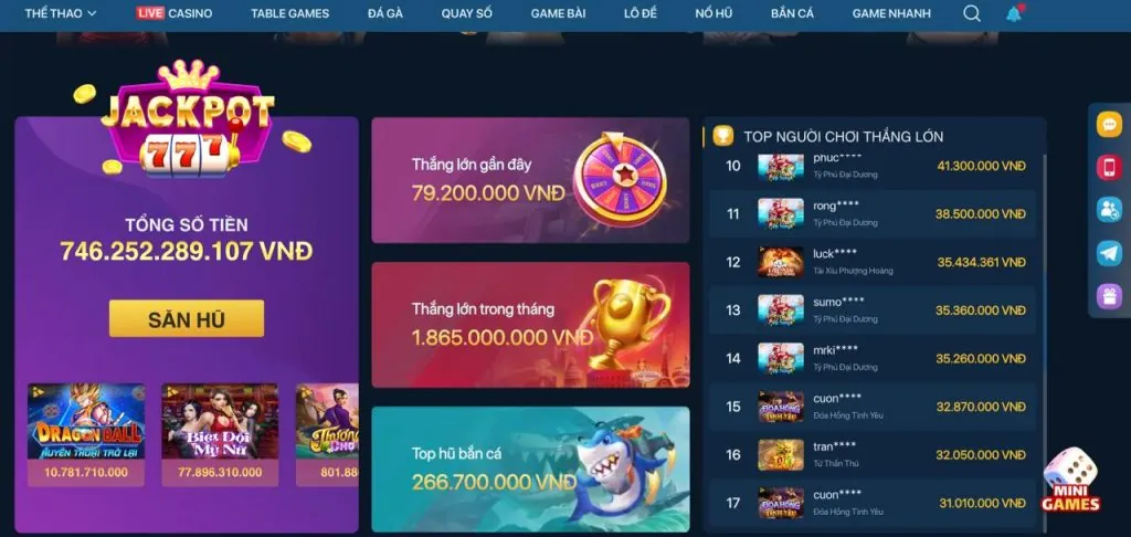 Bắn Cá 789pet casino